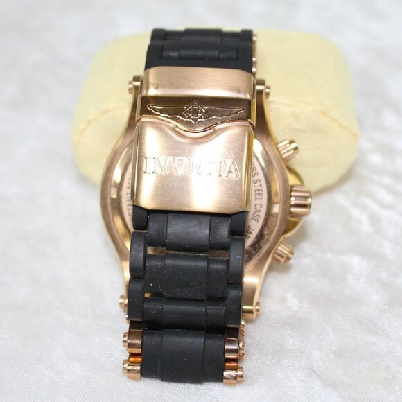 Invicta 80141 Sea Spider Men's Watch Quartz Stainless Steel  rose gold black - Picture 12 of 16